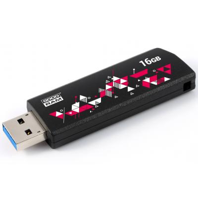 USB флеш накопичувач Goodram 16GB UCL3 Cl!ck Black USB 3.0 (UCL3-0160K0R11) - зображення 3