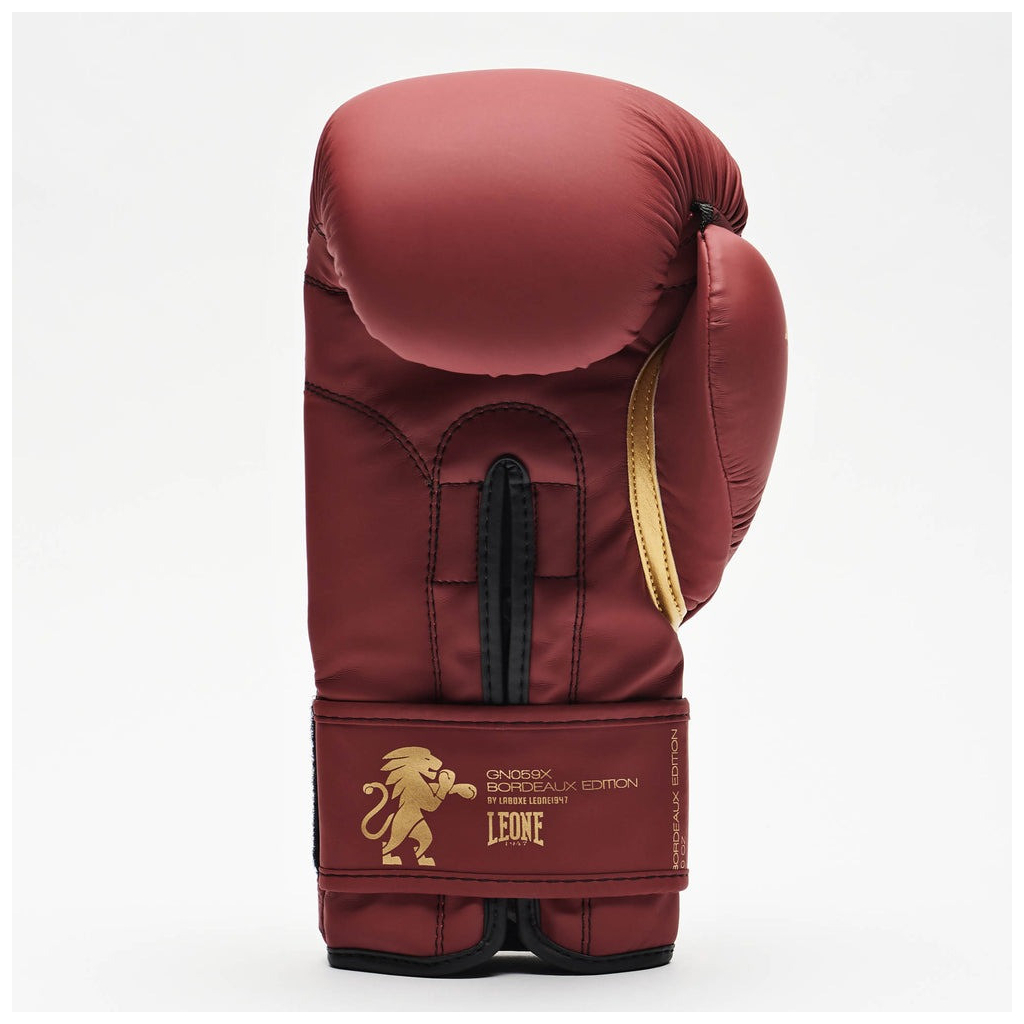 Боксерські рукавички Leone GN059X Bordeaux ED 10 унцій (GN059X_BORDEAUX_10oz) - изображение 6