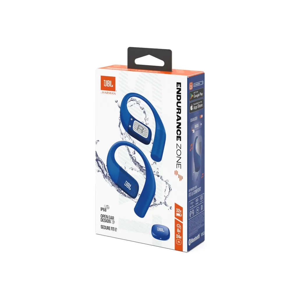 Навушники JBL Endurance Zone Blue (JBLENDUZONEBLU) - зображення 10