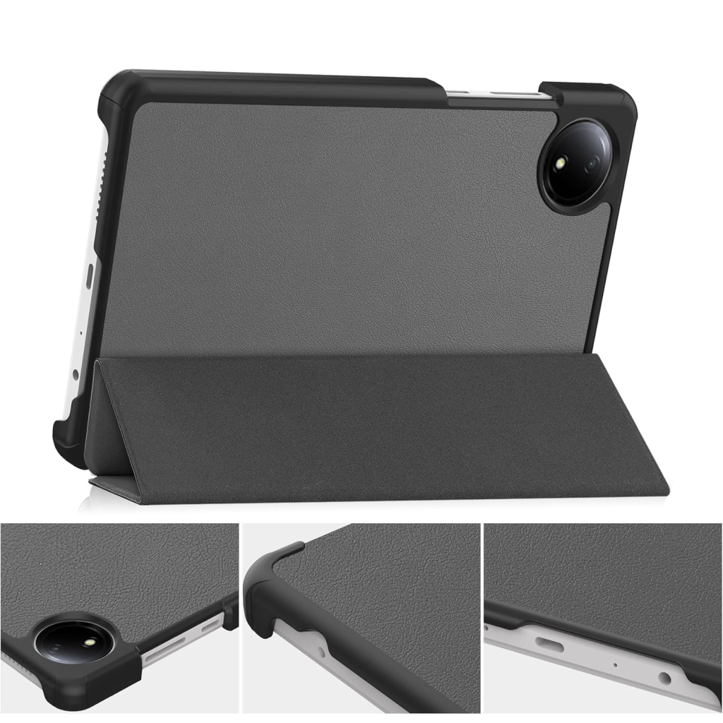 Чохол до планшета BeCover Smart Case Xiaomi Redmi Pad SE 8.7" Gray (711907) - зображення 3