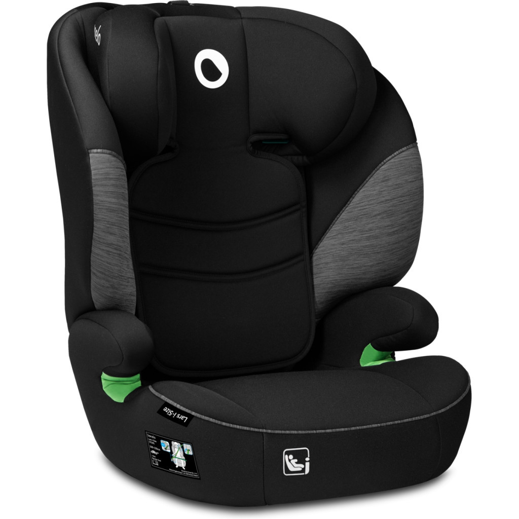 Автокрісло Lionelo Lars I-Size 15-36 кг Black Grey (LO-LARS I-SIZE BLACK GREY) - зображення 6