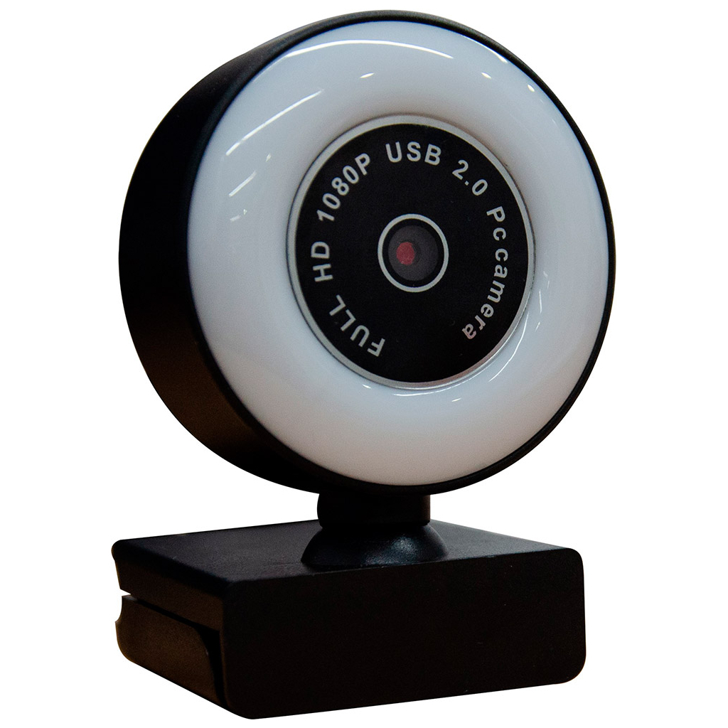 Веб-камера Okey FHD 1080P LED подсветка (WB230) - зображення 1