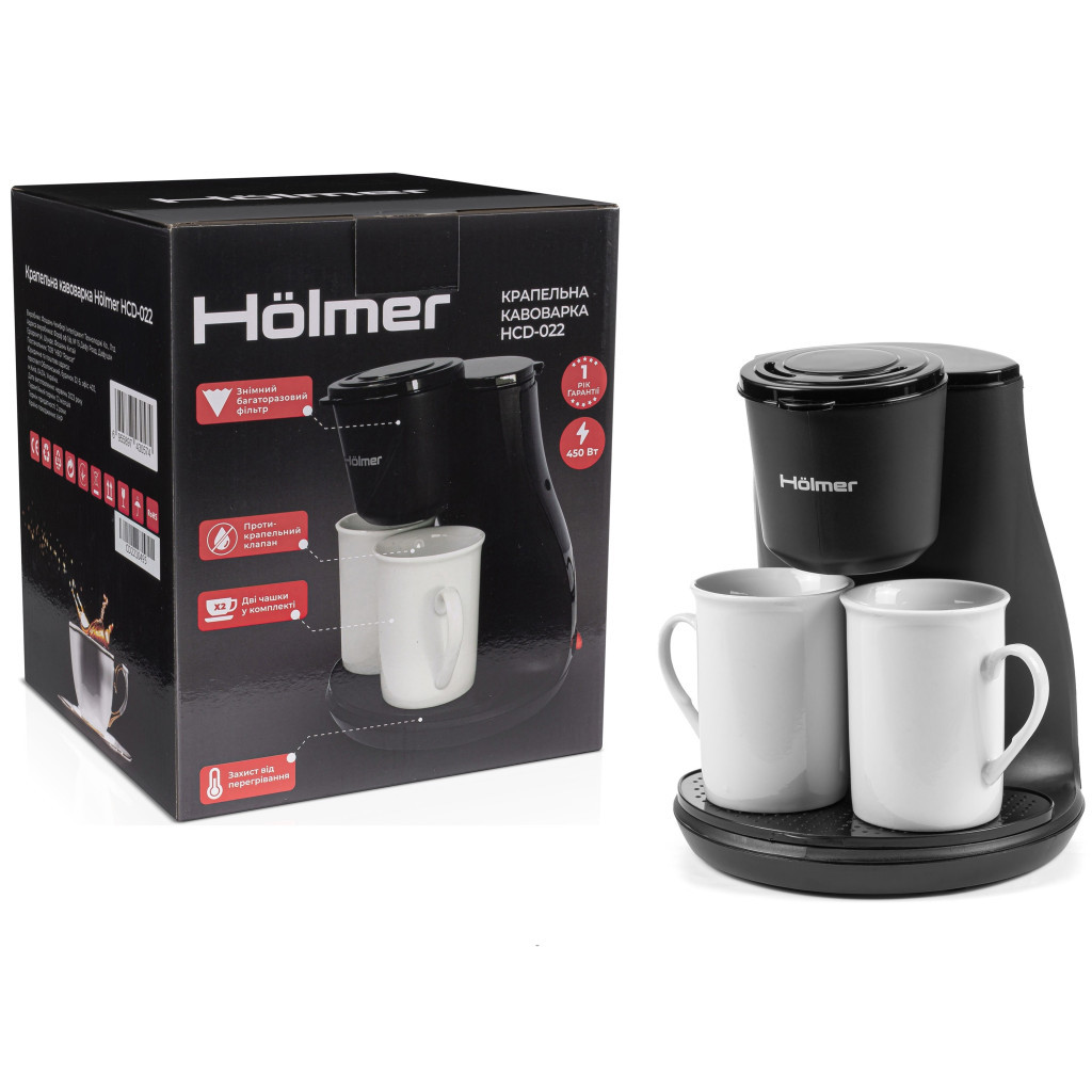 Крапельна кавоварка Hölmer HCD-022 - зображення 9