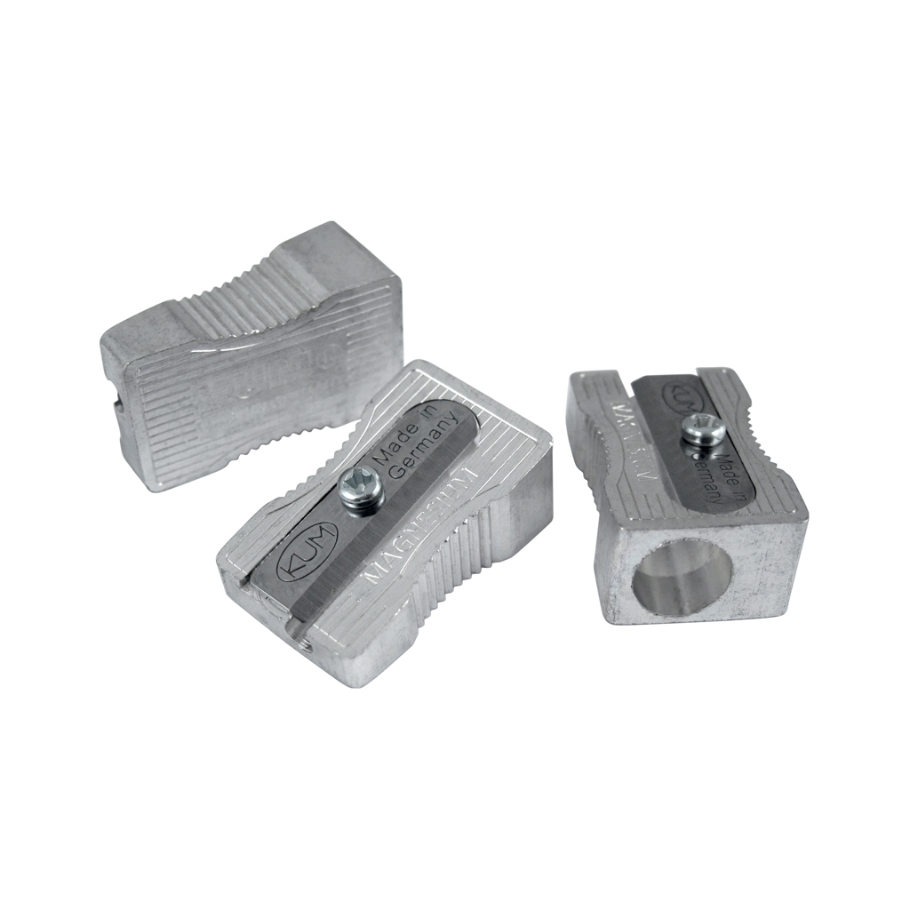 Точилка Kum металева зі сплаву магнію для олівців діаметром 8 мм (400-1K) - изображение 1