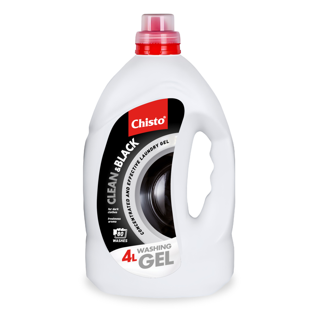Гель для прання Chisto Clean & Black 4 л (4823098415572) - зображення 1