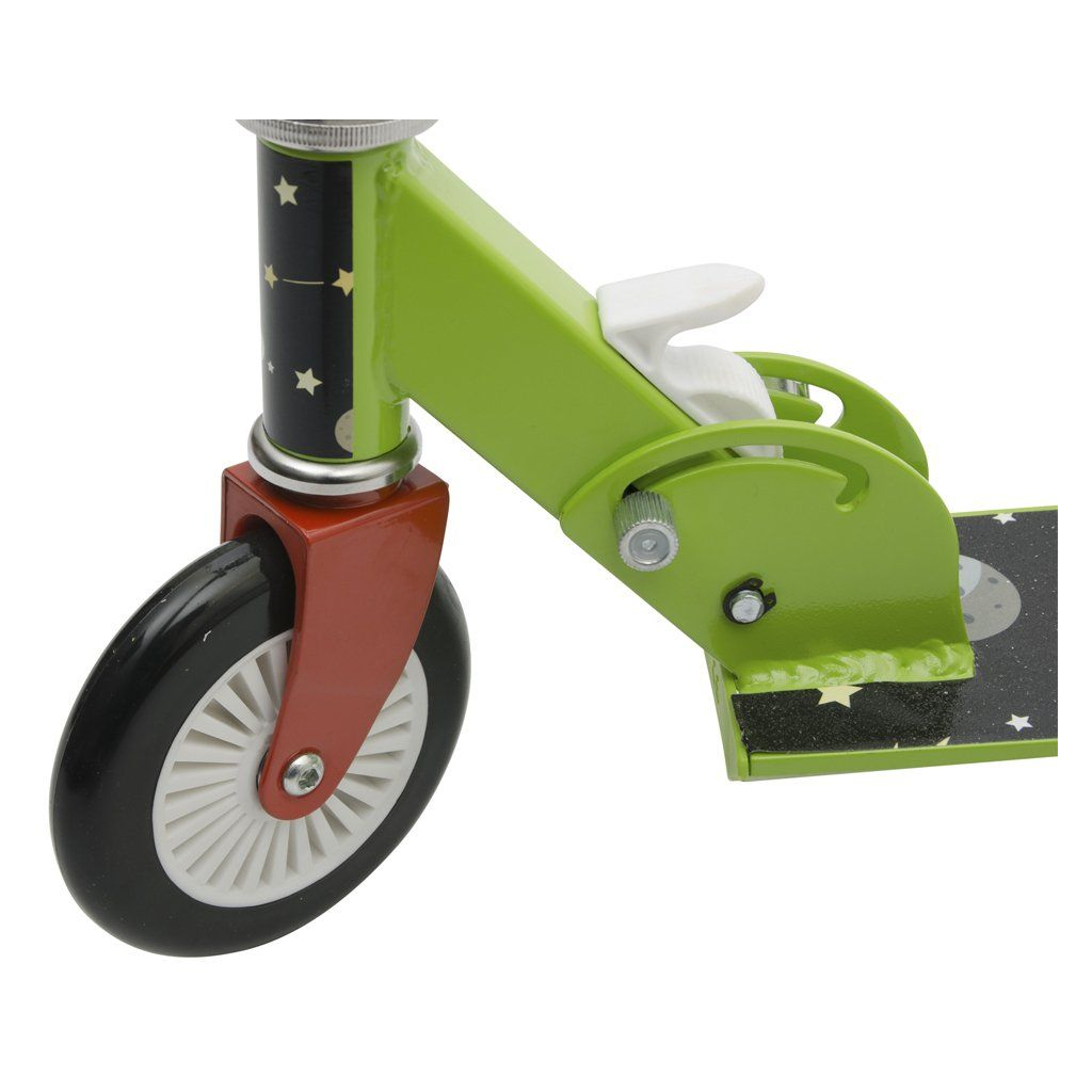 Самокат Bimbo Bike Cosmos 12`, чорний/зелений (75801-IS) - зображення 4