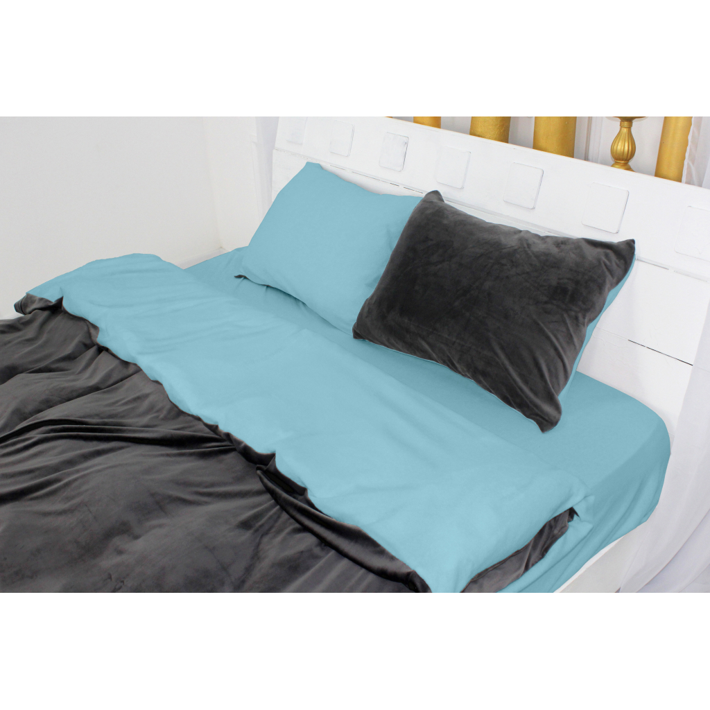 Постільна білизна MirSon Велюр Winter Terry 28-0035 Freesia Євро (2200004022468) - зображення 2