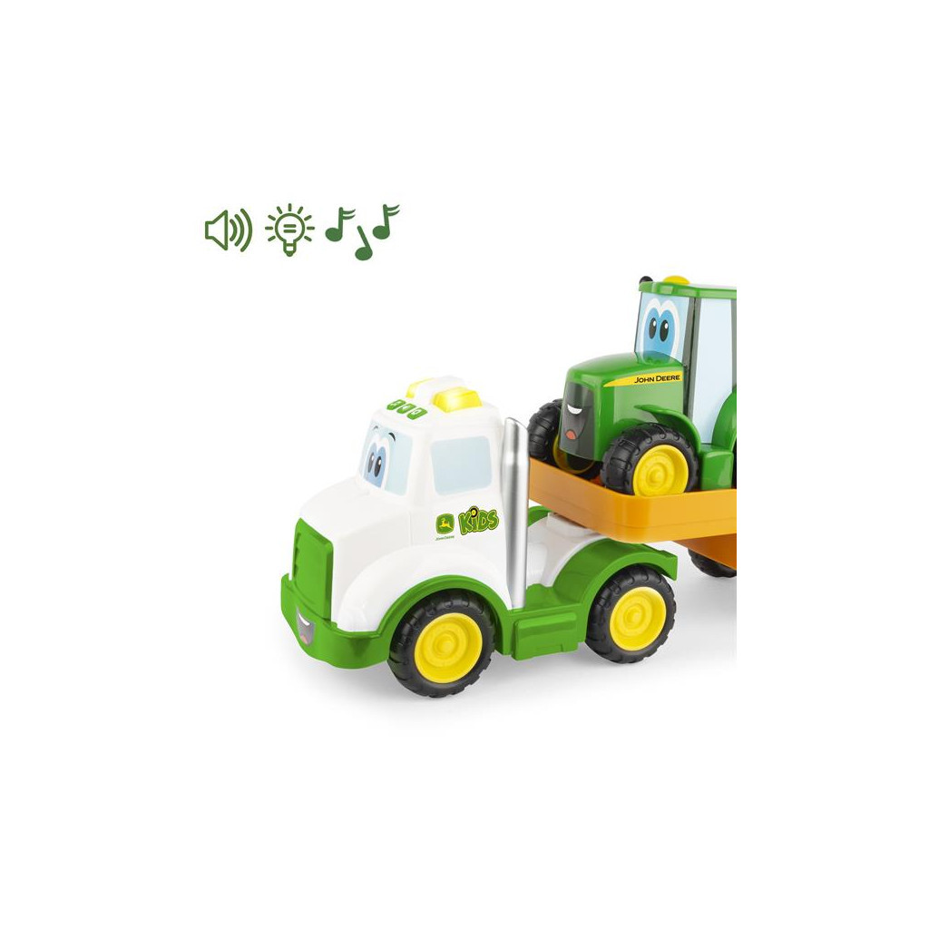 Спецтехніка John Deere Kids тягач і трактор зі світлом і звуком (47207) - зображення 2