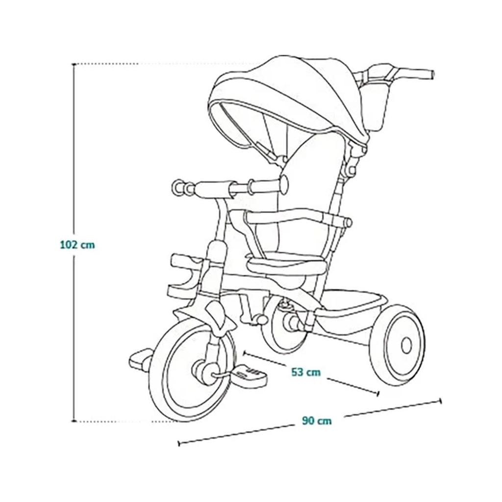 Дитячий велосипед Lionelo Berry Grey Stone (LO-BERRY GREY STONE) - зображення 6
