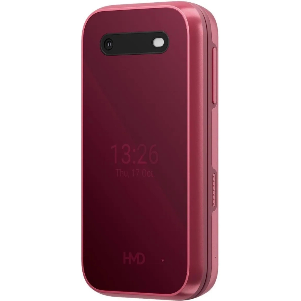 Мобільний телефон HMD 2660 4G Flip DS Red - изображение 10