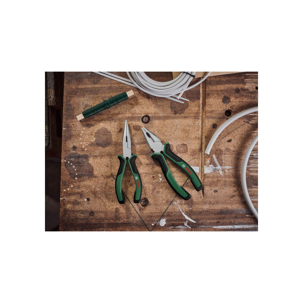 Плоскогубці Bosch набір 2 шт, комбіновані, подовжені (1.600.A02.75H) - изображение 2