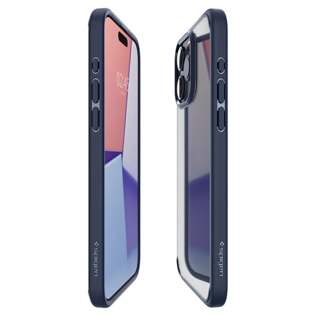 Чохол до мобільного телефона Spigen Apple iPhone 15 Pro Max Ultra Hybrid Navy Blue (ACS06573) - зображення 4