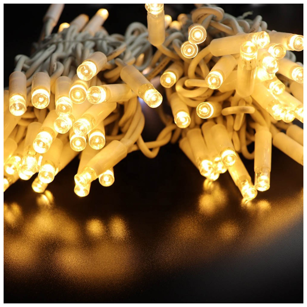 Гірлянда ColorWay 10м 100Led IP65 тепле біле світло (CW-GO-100L10WW) - зображення 6