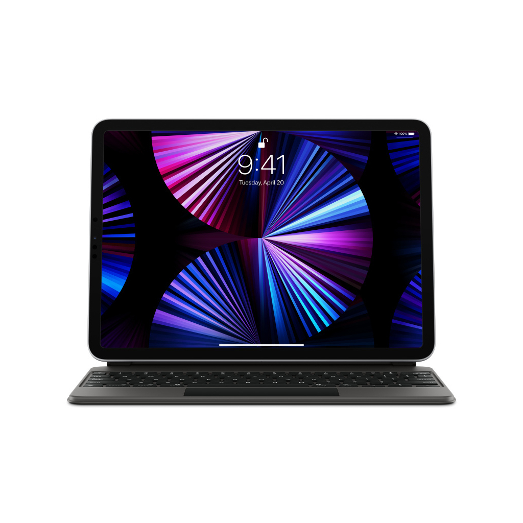 Чохол до планшета Apple iPad Magic Keyboard Air(Gen4)/Pro11"(Gen1-4) Ukr Black (MXQT2UA/A) - зображення 2