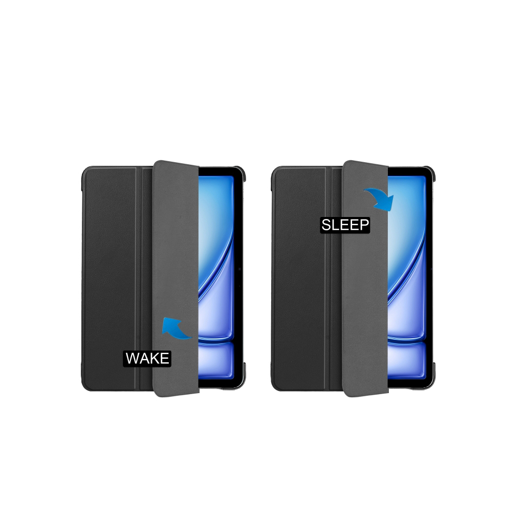 Чохол до планшета BeCover Smart Case Apple iPad Air 13" M2/M3 (2024/2025) Black (711611) - зображення 5