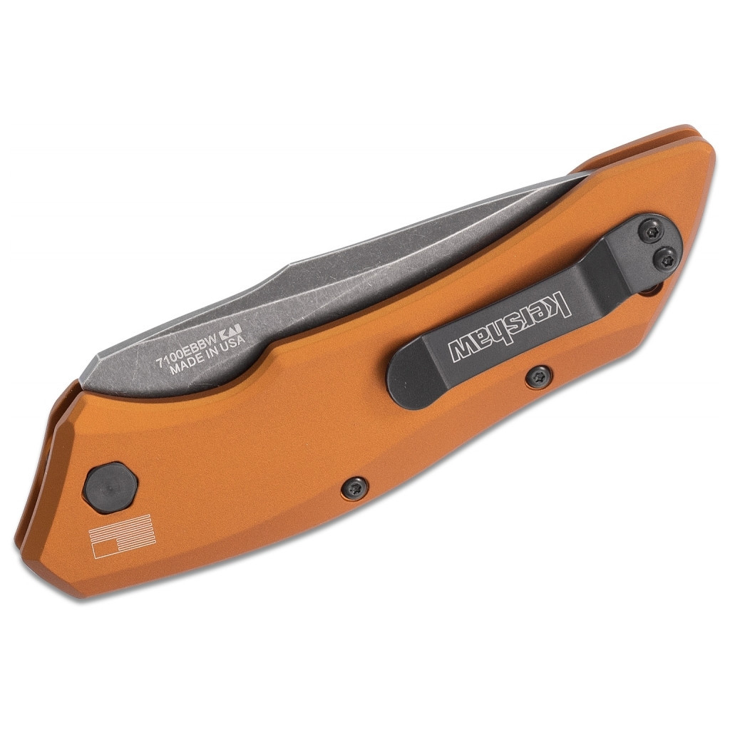 Ніж Kershaw Launch 1 SR коричневий (7100EBBW) - зображення 5