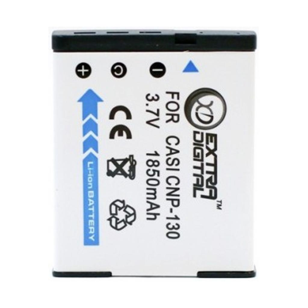 Акумулятор до фото/відео Extradigital Casio NP-130 (DV00DV1344) - зображення 1