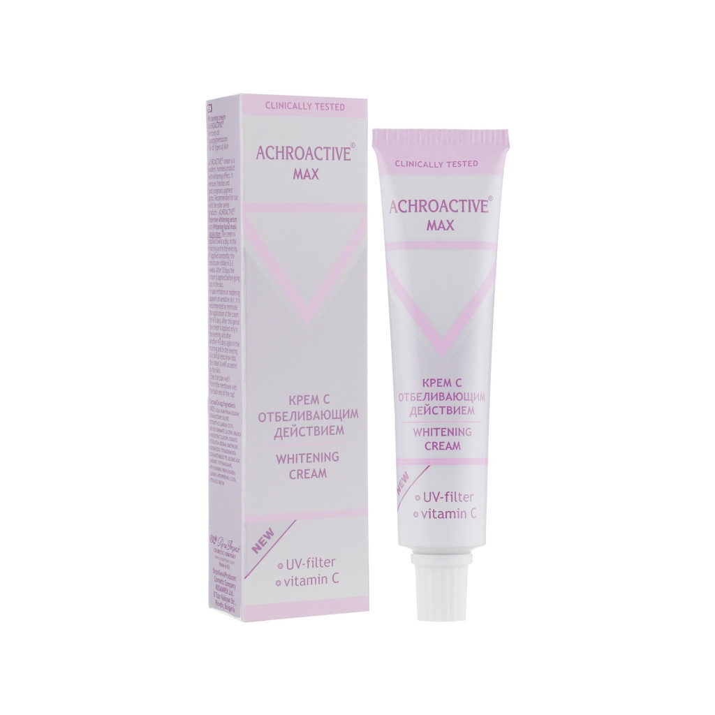 Крем для обличчя Achroactive Max Whitening Cream Відбілювальний 45 мл (3800010502313) - зображення 1