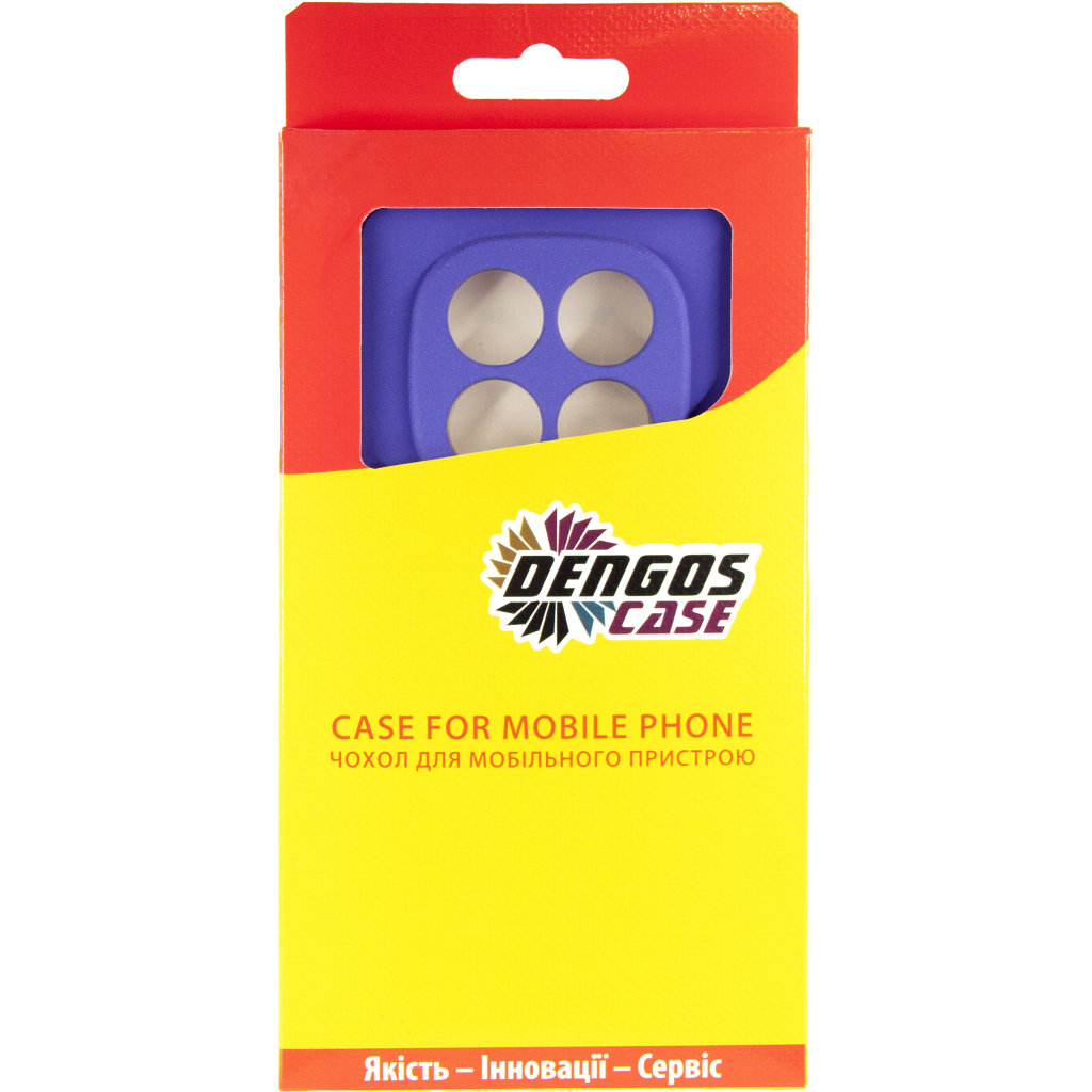 Чохол до мобільного телефона Dengos Carbon POCO X7 5G (Purple) (DG-TPU-CRBN-230) - зображення 5