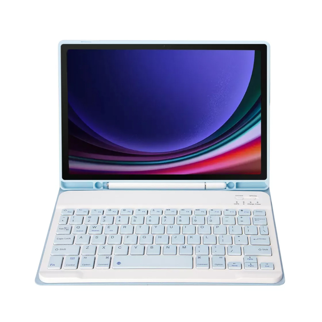 Чохол до планшета BeCover Keyboard Samsung Tab A9 SM-X115 8.7" Light Blue (712358) - зображення 2
