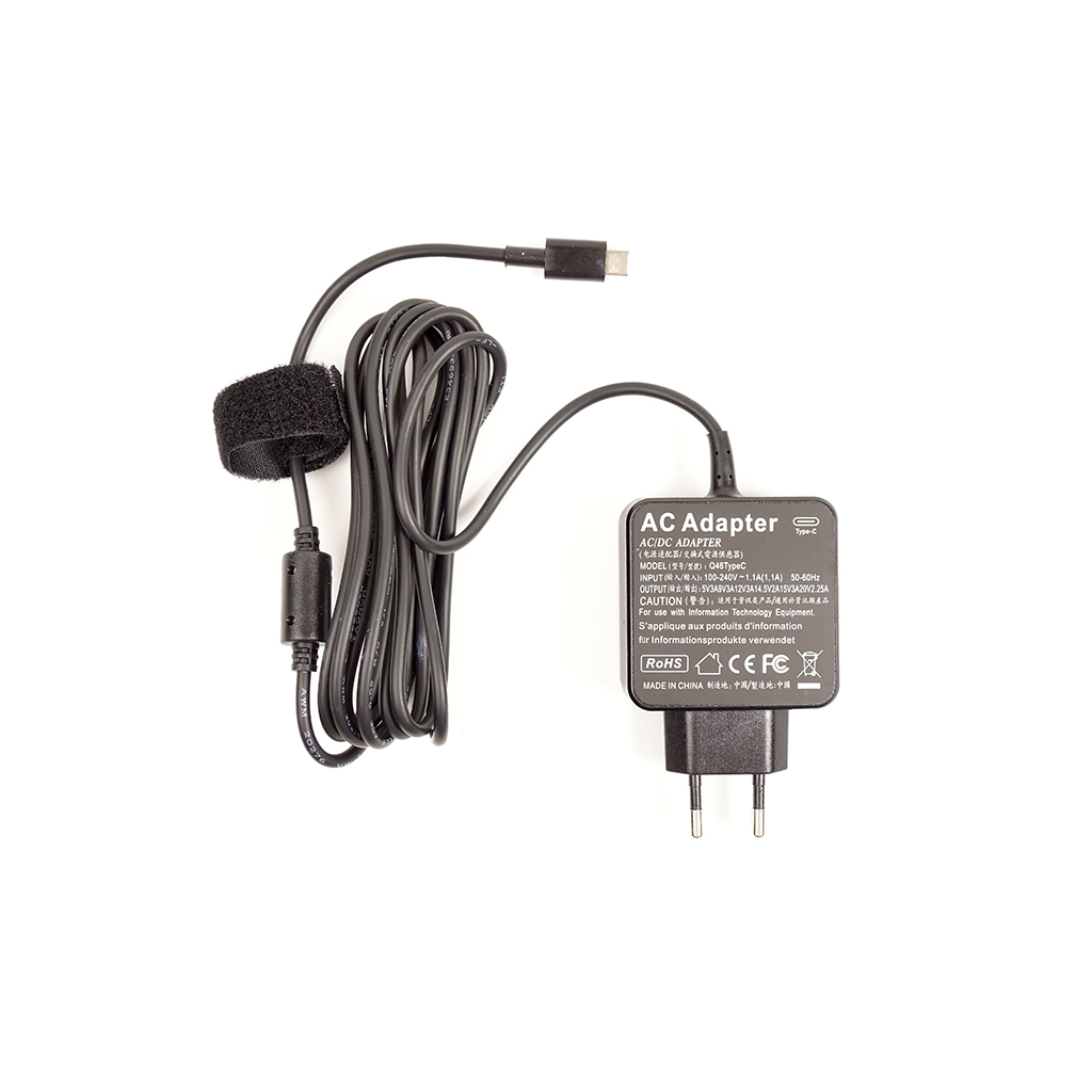 Блок живлення до ноутбуку PowerPlant 45W Type-C Универсальный, 20V, 2.25A (NA700059) - зображення 2