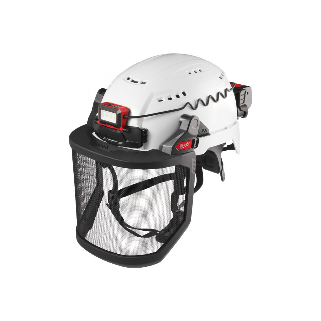 Щиток захисний Milwaukee прозора BOLT Mesh Face Shield Compact, для кріплення на каску (4932479945) - зображення 2