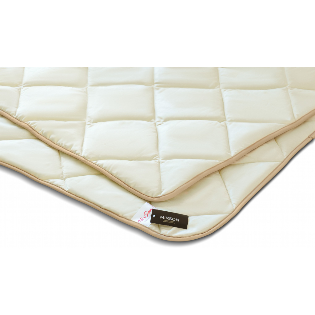 Ковдра MirSon антиалергенна EcoSilk Carmela 011 демі 172x205 (2200000003232) - изображение 3
