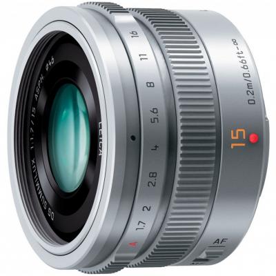 Об'єктив Panasonic Lumix G 15mm f/1.7 Leica Silver (H-X015E-S) - зображення 2