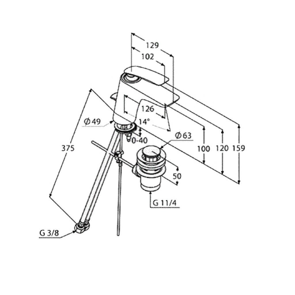 Змішувач KLUDI Balance matt black (520238775) - зображення 2