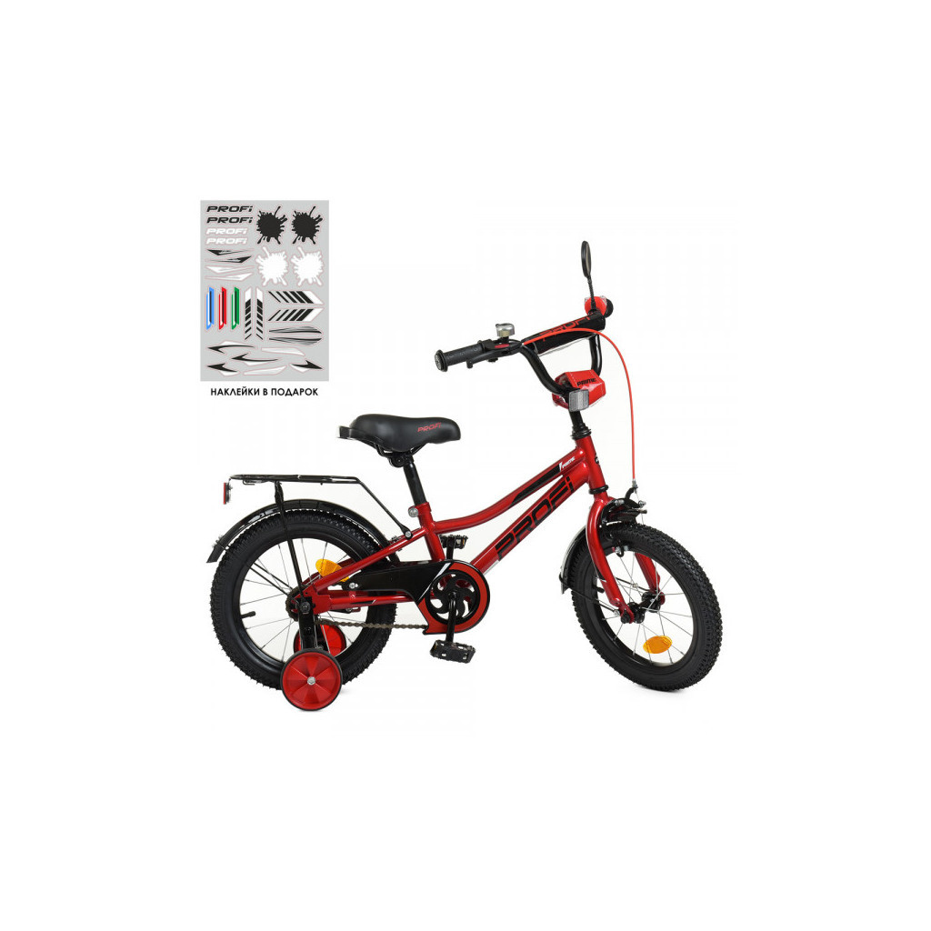 Дитячий велосипед Profi Prime 14" Червоний (Y14221 red) - зображення 6