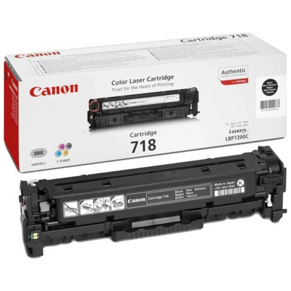 Картридж Canon 718 LBP-7200/ MF-8330/ 8350 black (2662B002) - изображение 2