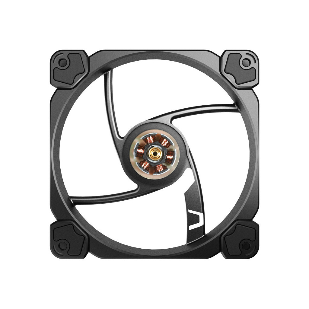 Кулер до корпусу JONSBO HF120 Black - зображення 6