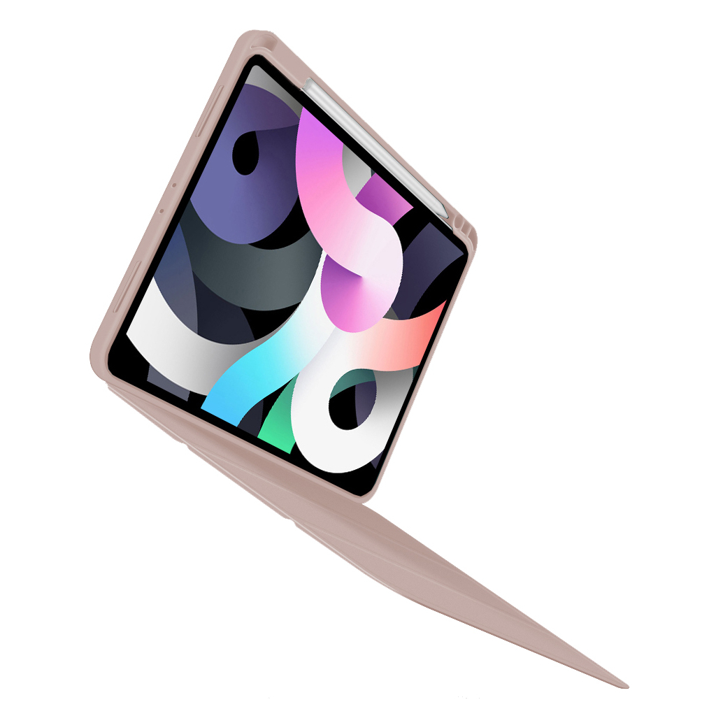 Чохол до планшета BeCover Direct Charge Pen mount Pencil Apple iPad Air 4 10.9 2020/2022 Pink (706797) - зображення 3