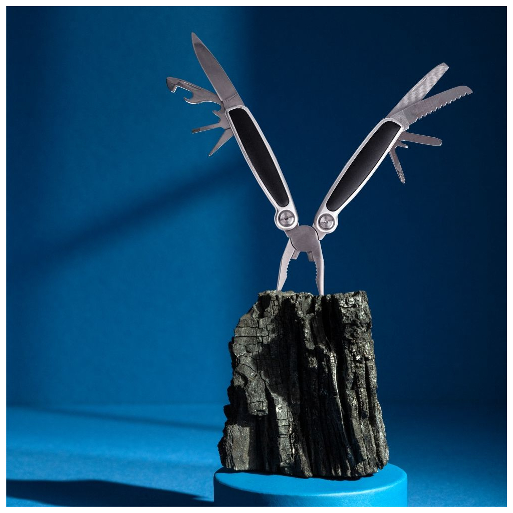 Мультитул TheGeneral Solid у чохлі графітовий (1300TG-11) - зображення 6