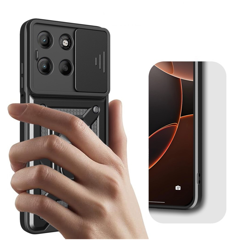 Чохол до мобільного телефона BeCover Military Motorola Moto G15 / G15 Power Black (713530) - зображення 3