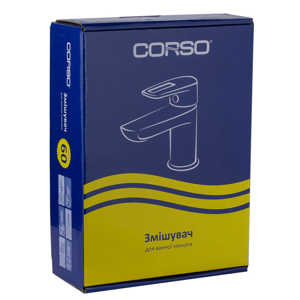 Змішувач Corso LUGANO CH-2A147C (9620000) - изображение 6