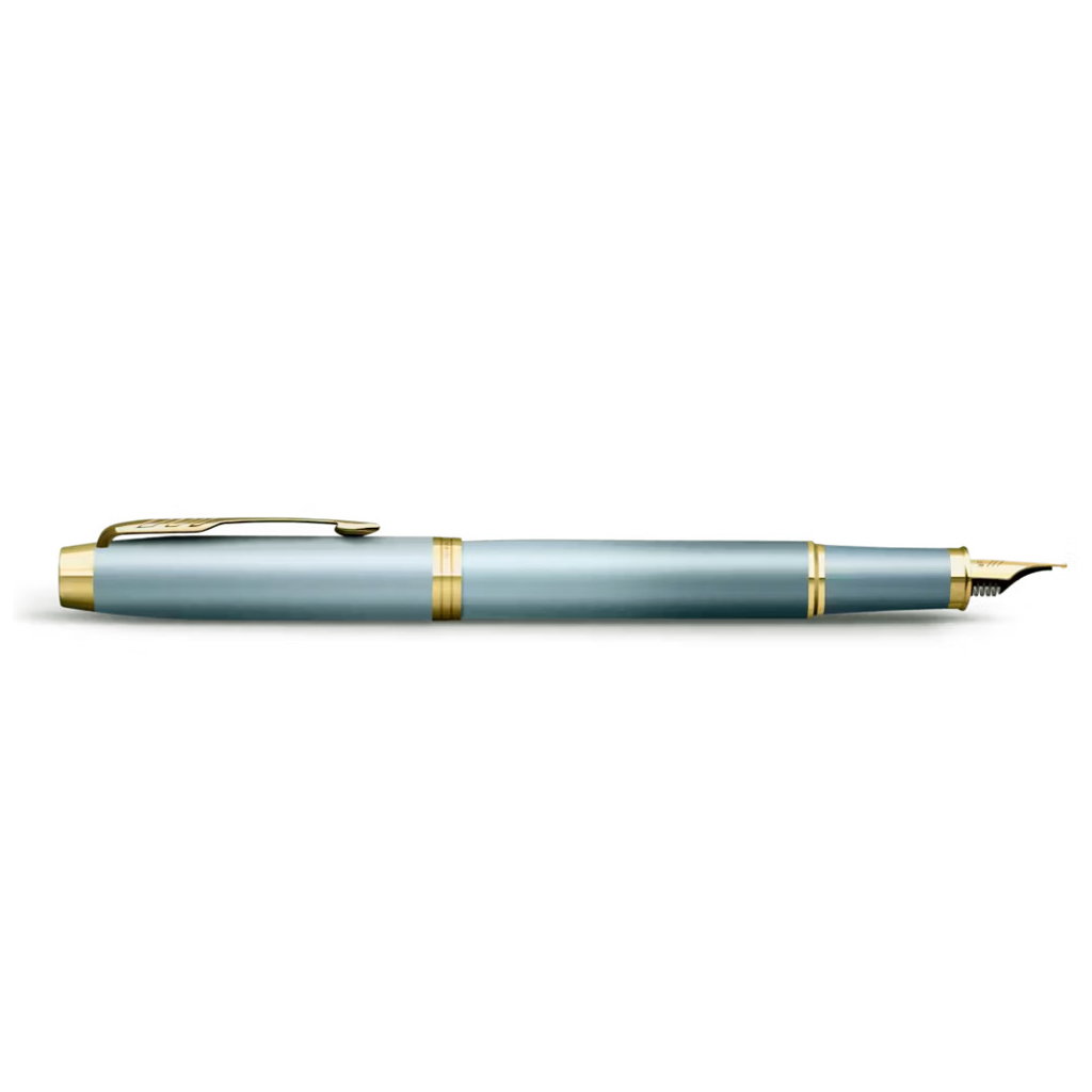 Ручка пір'яна Parker IM 17 Rituals Turquoise Green GT  FP F + Пакет Parker Rituals (29 111) - зображення 4