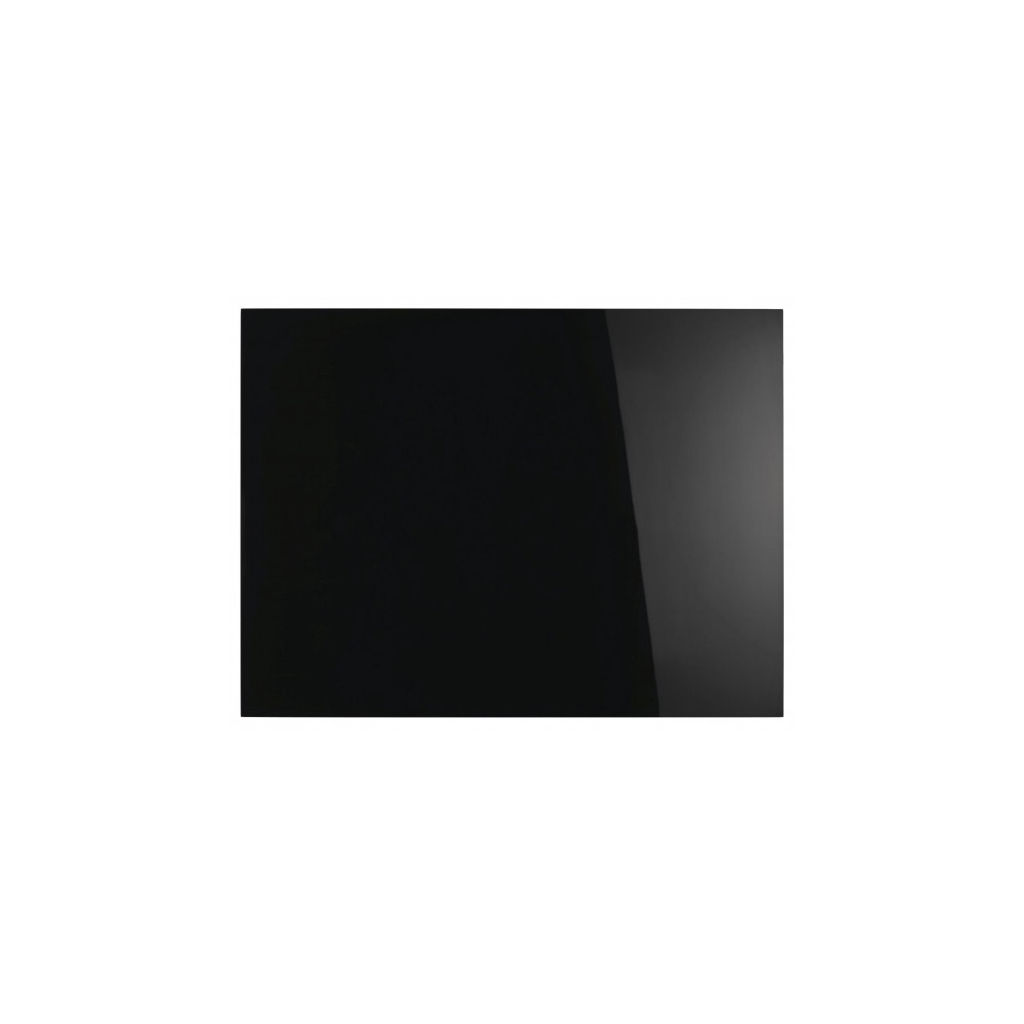 Офісна дошка Magnetoplan скляна магнітно-маркерна 1200x900 чорна Glassboard-Black (13404012) - зображення 1