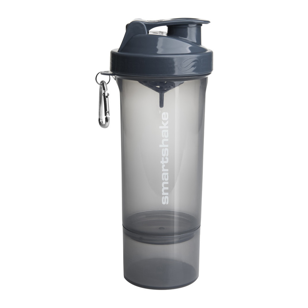 Шейкер спортивний SmartShake Slim 500ml Gray (10252901) - зображення 1