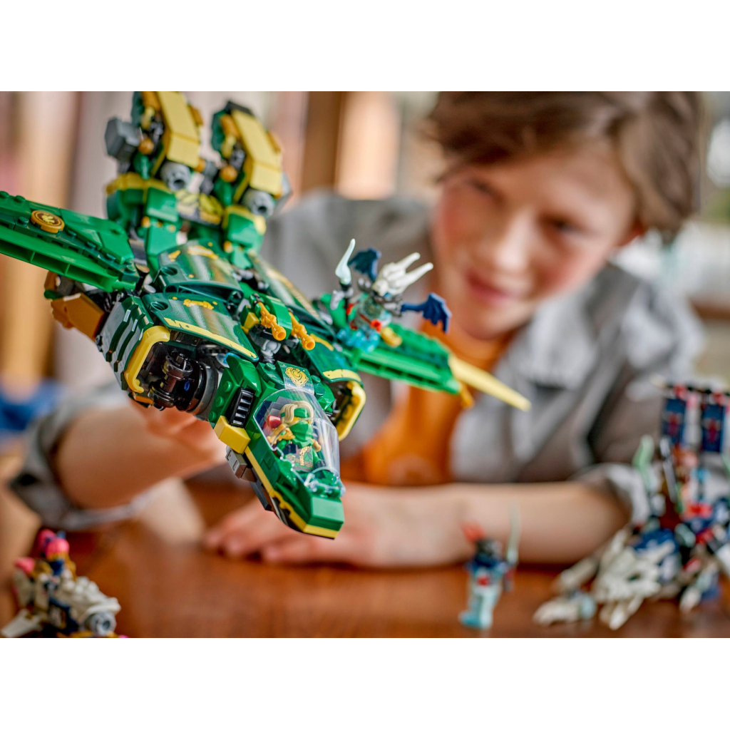 Конструктор LEGO NINJAGO Реактивний робот Ллойда (71845) - зображення 11