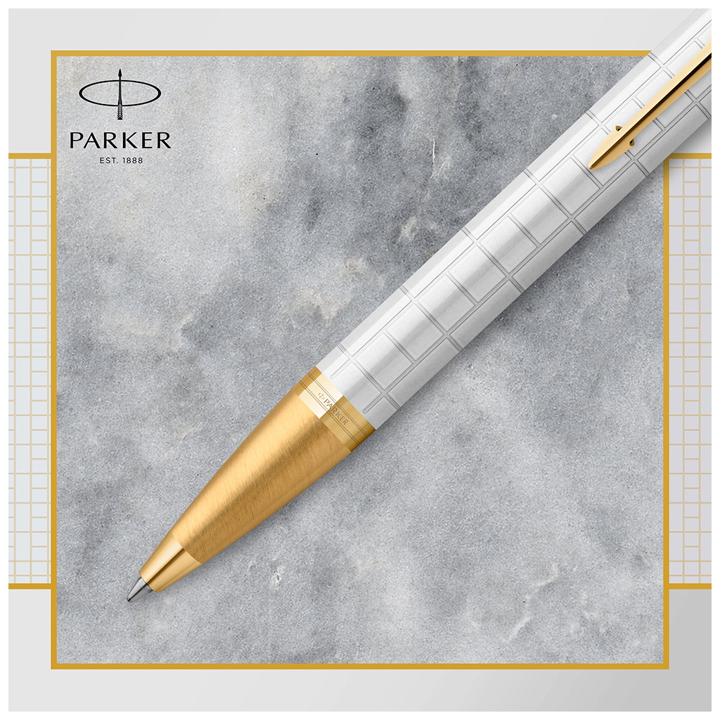 Ручка кулькова Parker IM 17 Premium Pearl GT BP (24 732) - зображення 4