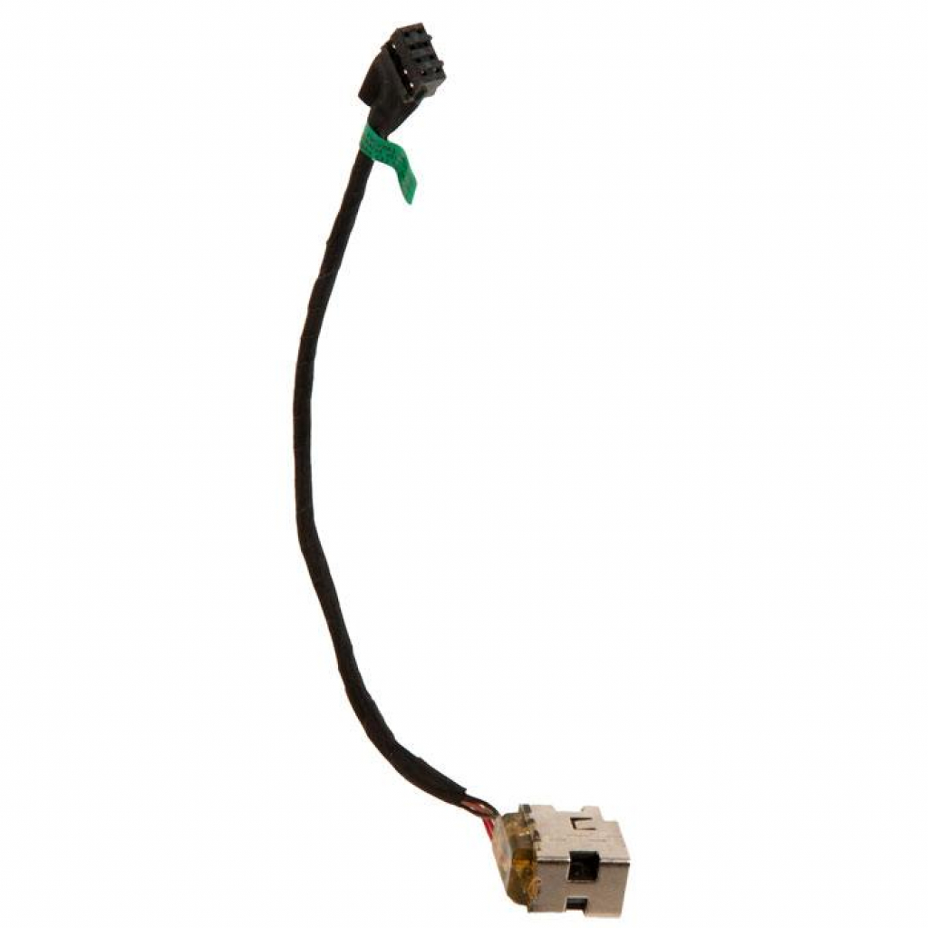 Роз'єм живлення ноутбука з кабелем для HP PJ467, PJ551 (7.4mm x 5.0mm + center pin), Универсальный (A49066) - изображение 1