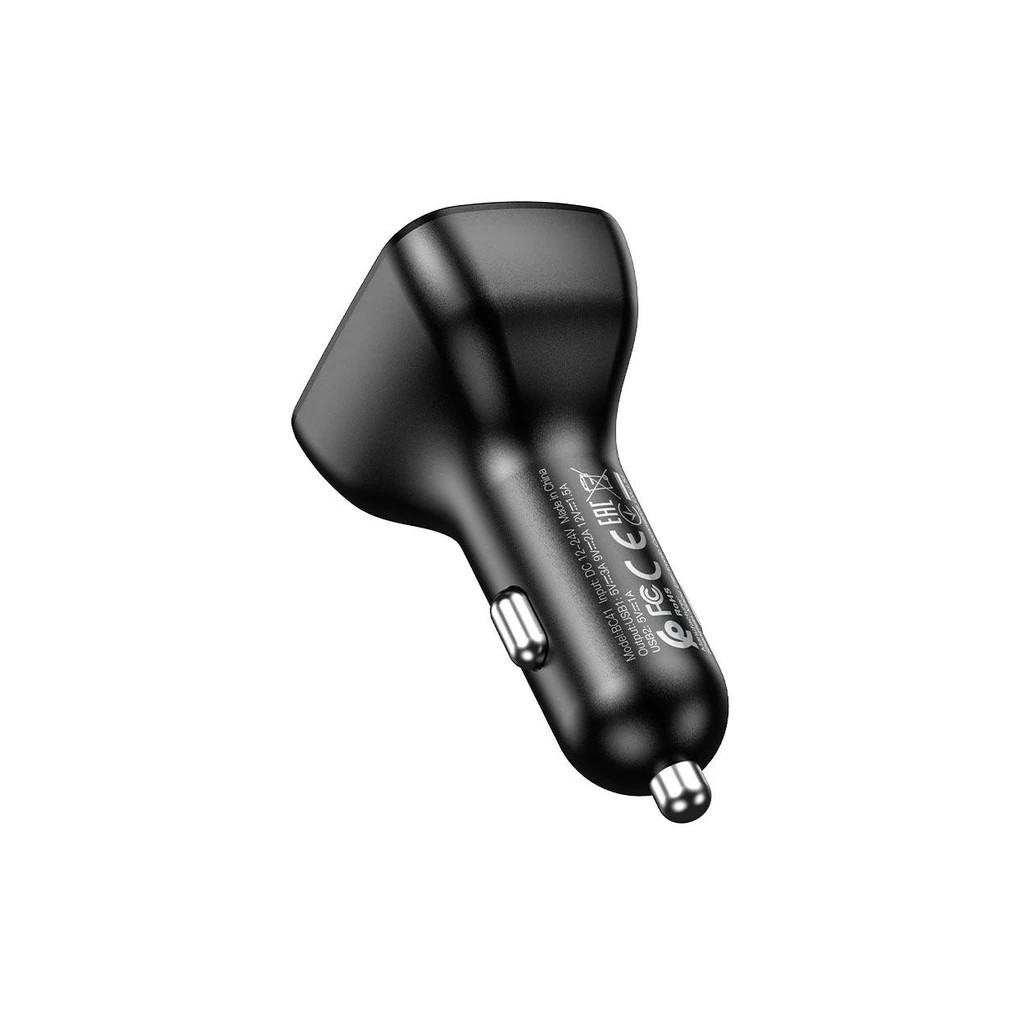 FM модулятор BOROFONE BC41, Black, Box - зображення 3