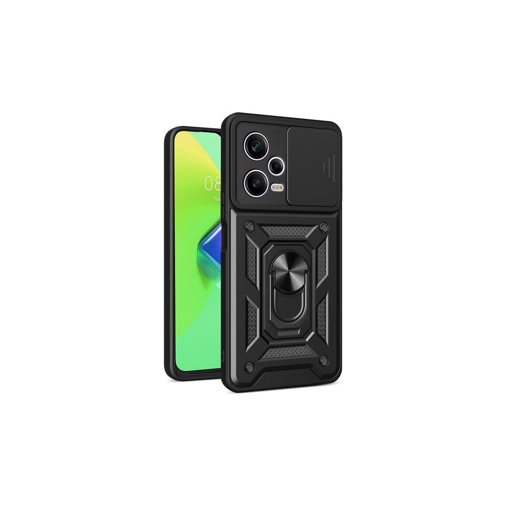 Чохол до мобільного телефона BeCover Military Xiaomi Redmi Note 12 Pro 5G Black (709159) - зображення 1