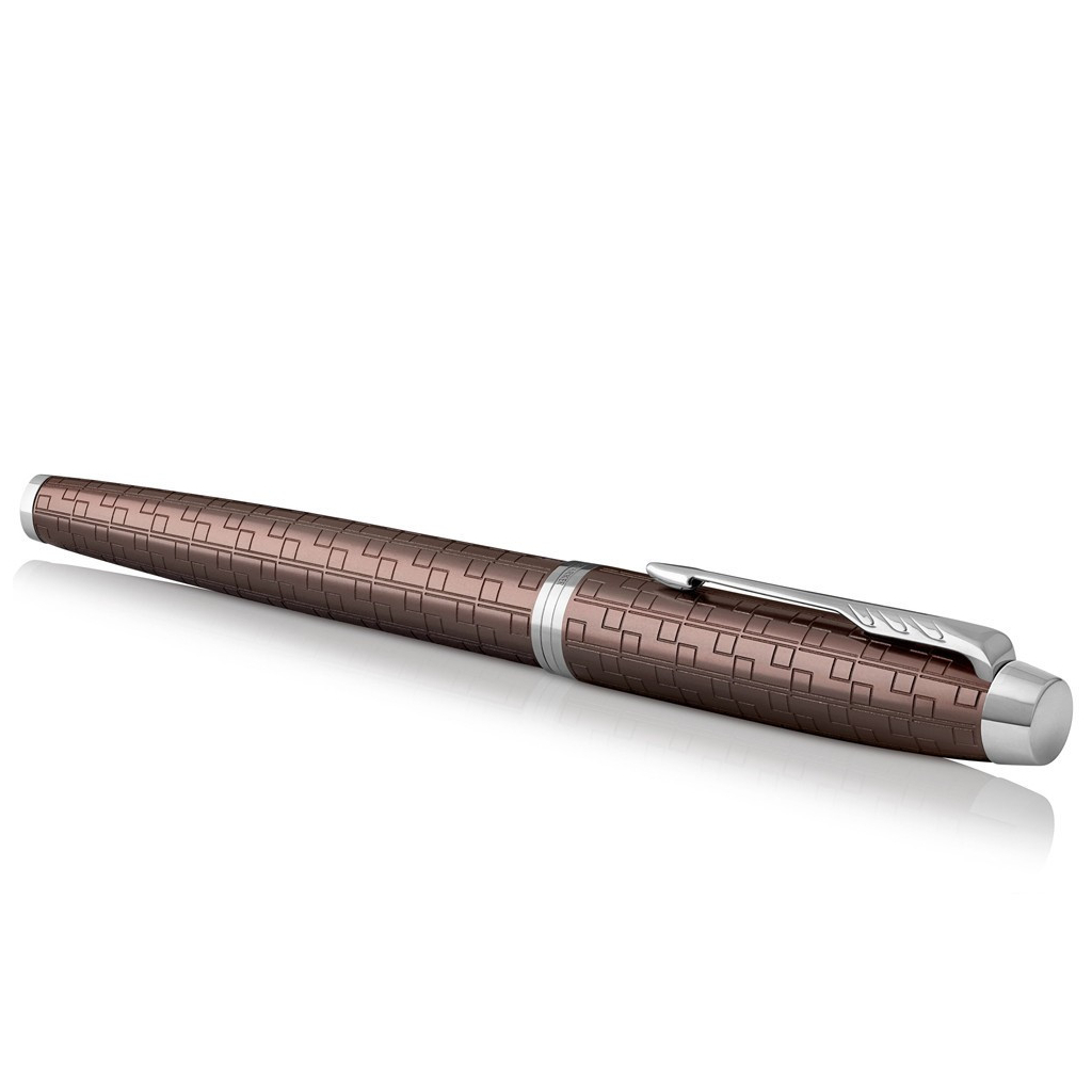 Ручка пір'яна Parker IM 17 Premium Brown CT  FP F (24 511) - зображення 4