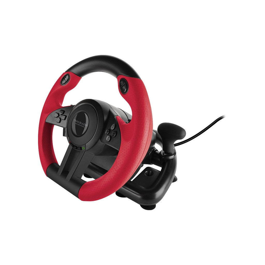 Кермо Speedlink Trailblazer Racing Wheel PC/Xbox One/PS3/PS4 Black/Red (SL-450500-BK) - зображення 2