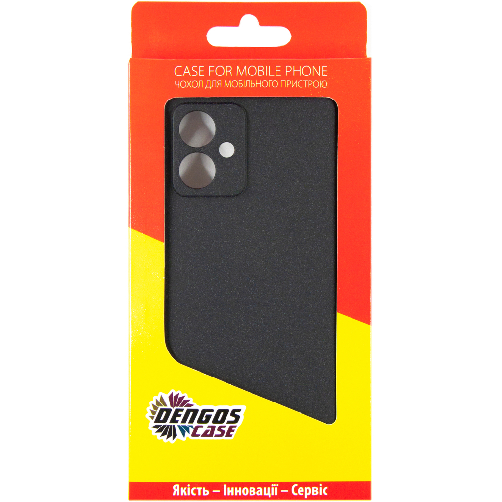 Чохол до мобільного телефона Dengos Carbon Motorola G54 (black) (DG-TPU-CRBN-192) - зображення 5