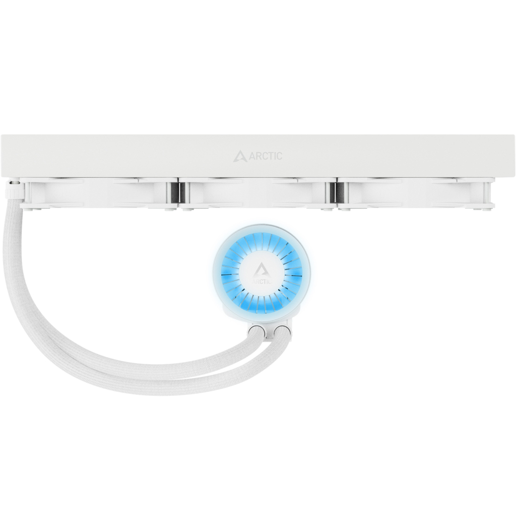 Система рідинного охолодження Arctic Liquid Freezer III - 420 A-RGB White (ACFRE00153A) - зображення 8