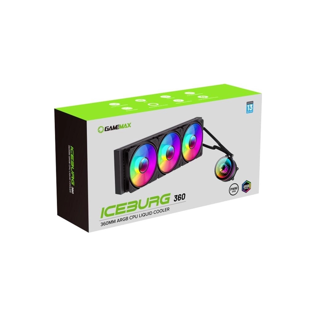 Система рідинного охолодження Gamemax IceBurg 360 Infinity - зображення 9