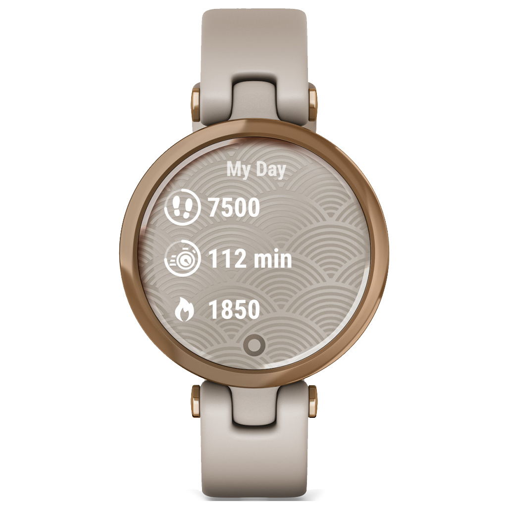 Смарт-годинник Garmin Lily, RoseGold, LightSand, Silicone (010-02384-11) - зображення 7
